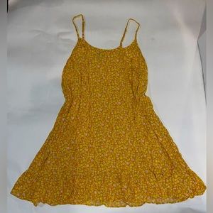 Yellow floral wild fable women's sun dress